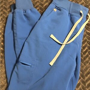 Figs Womens Royal Blue Jogger Pants